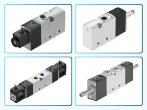 esto bistable directional solenoid valves for pneumatic automation, providing precise airflow control and reliable switching performance.
