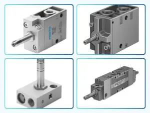 Festo MFH pneumatic solenoid valves for industrial automation, providing reliable directional control and efficient compressed air management