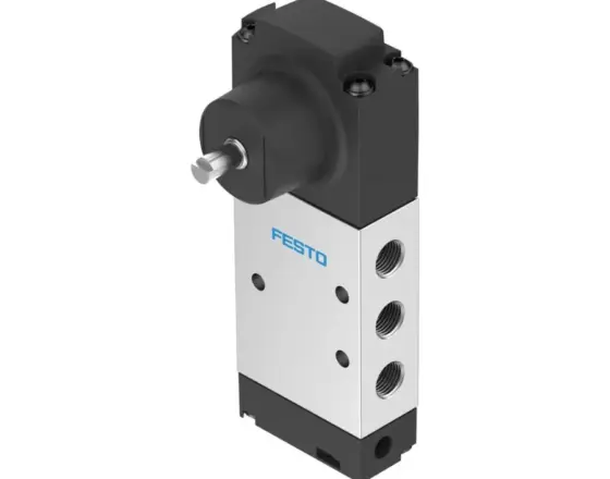 Festo VMEF-VL-M52-M-G18 – 5/2 Swivel Lever Valve | G1/8