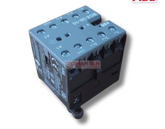 ABB Brand BC6-30-10 Mini Contactor 24V DC 3NO 0NC Screw Terminals