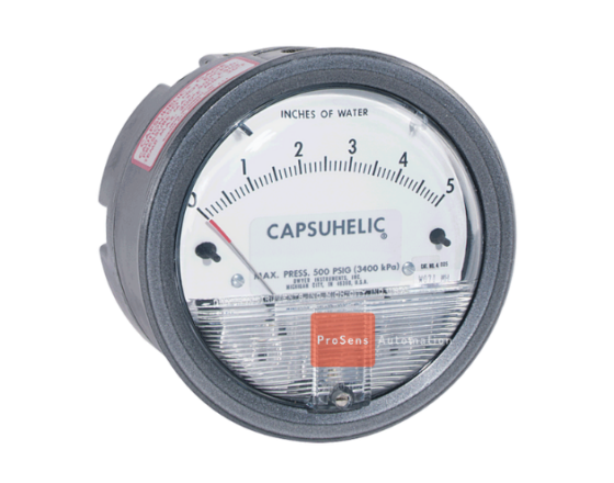 Dwyer Series 4000 Capsuhelic Differential Pressure Gage