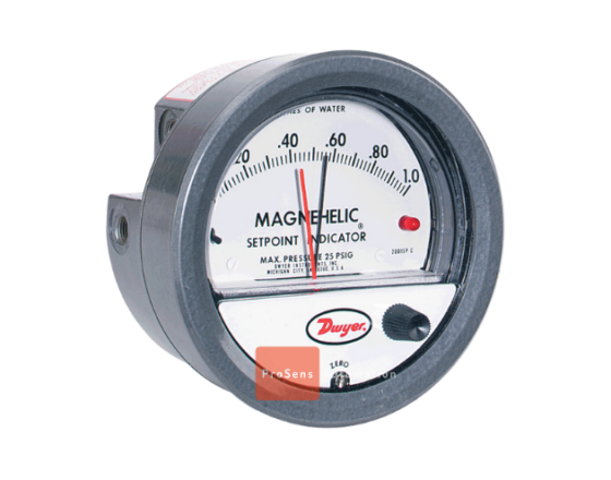 Dwyer Series 2000-SP Magnehelic Differential Pressure Gage