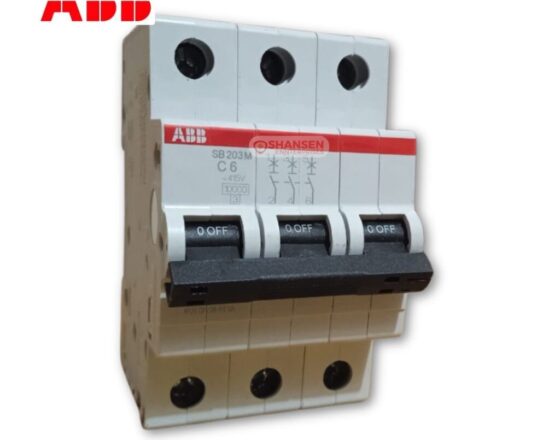 ABB Miniature Circuit Breaker SB203M-C6 - System pro M Compact