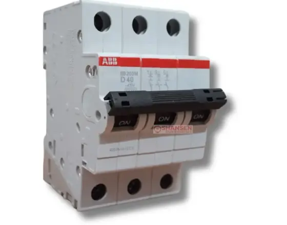 ABB Brand System pro M compact SB203M-D40 Miniature Circuit Breaker-3P-D-40 A