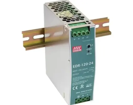 Meanwell EDR-120-24 – DIN Rail Power Supply