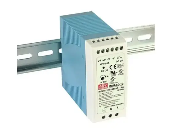 Meanwell MDR-60-12 – DIN Rail Power Supply