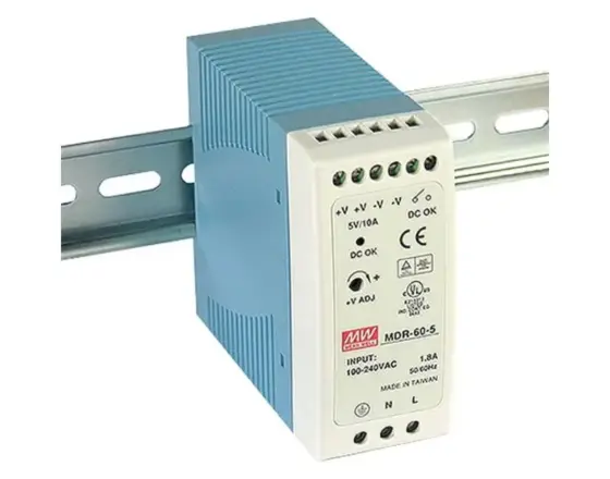 Meanwell MDR-60-5 – DIN Rail Power Supply