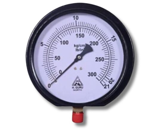 H Guru Commercial Type Pressure Gauge