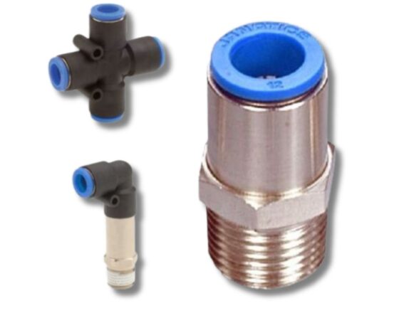 Janatics Self Sealing Cross Union Plug Fittings