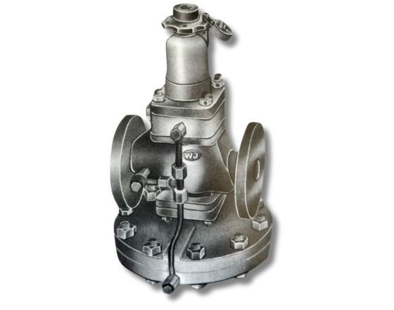 WJ Cast Iron Pilot Controlled Metallic Diaphragm Pressure Reducing Valve