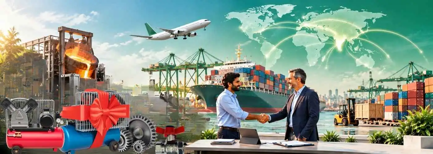 Engineering products, foundry components and industrial machinery for Indian exporters and importers engaged in global trade