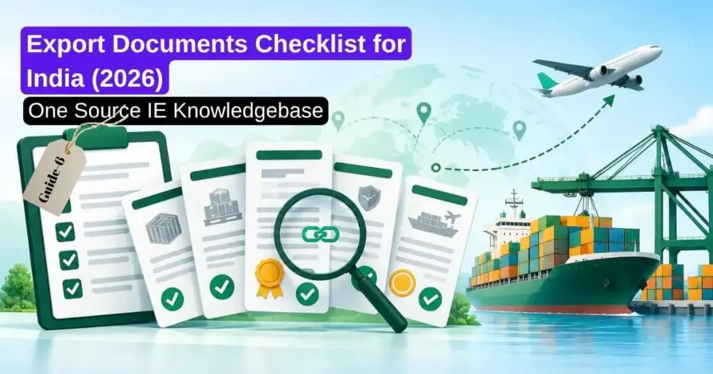 Export Documents Checklist for India (2026): Every Document, Who Issues ...